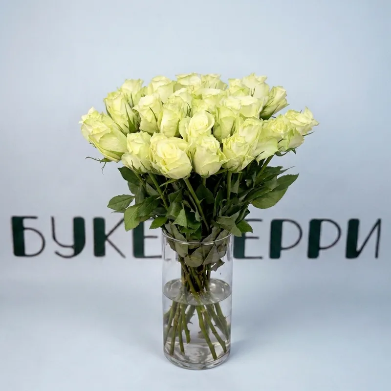 Роза 40см белая